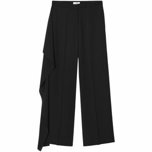 COS Black Draped Trousers